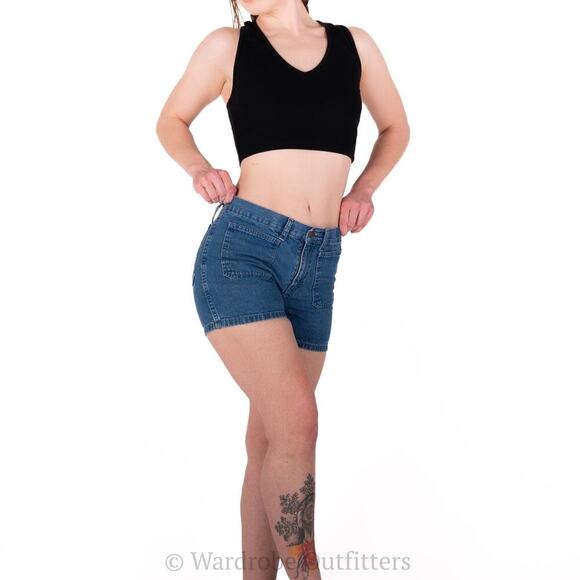 Vintage 70s SMITHS Jean Shorts - Picture 6 of 11